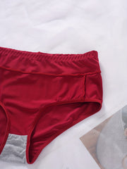 3 Pack Plus Size Panties Set Soft Solid Comfort Briefs