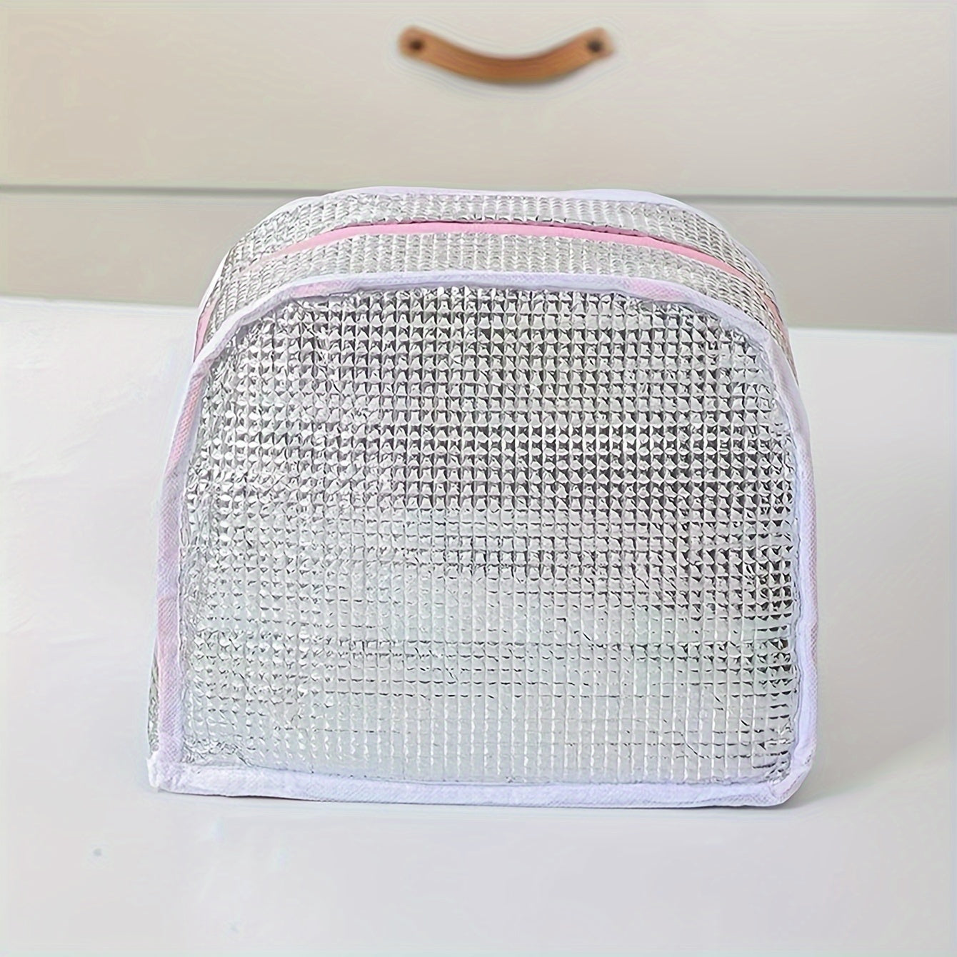 Durable Oxford Cloth Lunch Bag with Aluminum Foil Liner