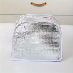 Durable Oxford Cloth Lunch Bag with Aluminum Foil Liner