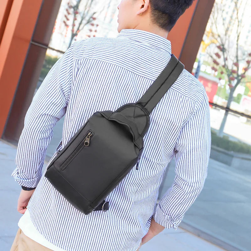 Casual Shoulder Crossbody Bag Chest Pack Waterproof Travel Sling Bag
