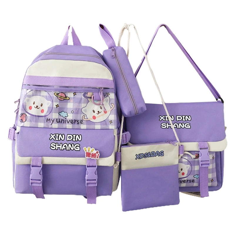 Mini Nylon Travel Backpack Shoulder Bag Lightweight Backpack for Women Girl