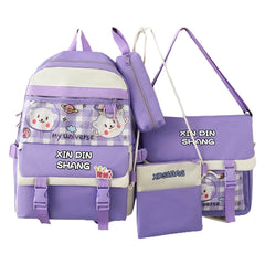 Mini Nylon Travel Backpack Shoulder Bag Lightweight Backpack for Women Girl