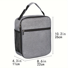 Portable Oxford Insulated Lunch Bag For Office School Picnic
