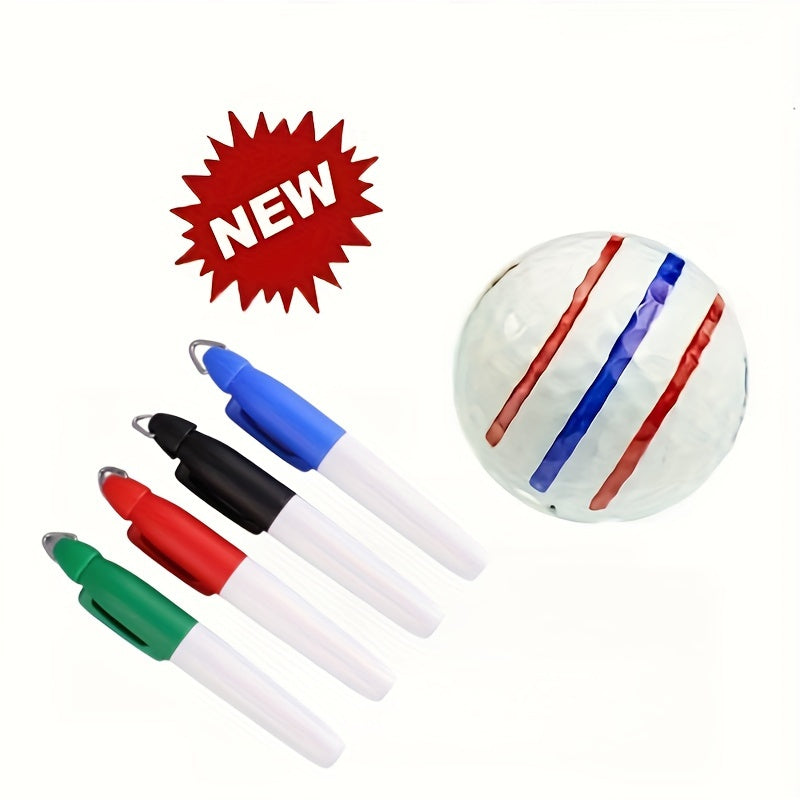 Durable Line Drawing Marker Pen Strong Ball Line Portable Golf Supplies
