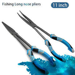 Outdoor Fishing Pliers Hook Remover Long Nose Fish Plier High Carbon Steel