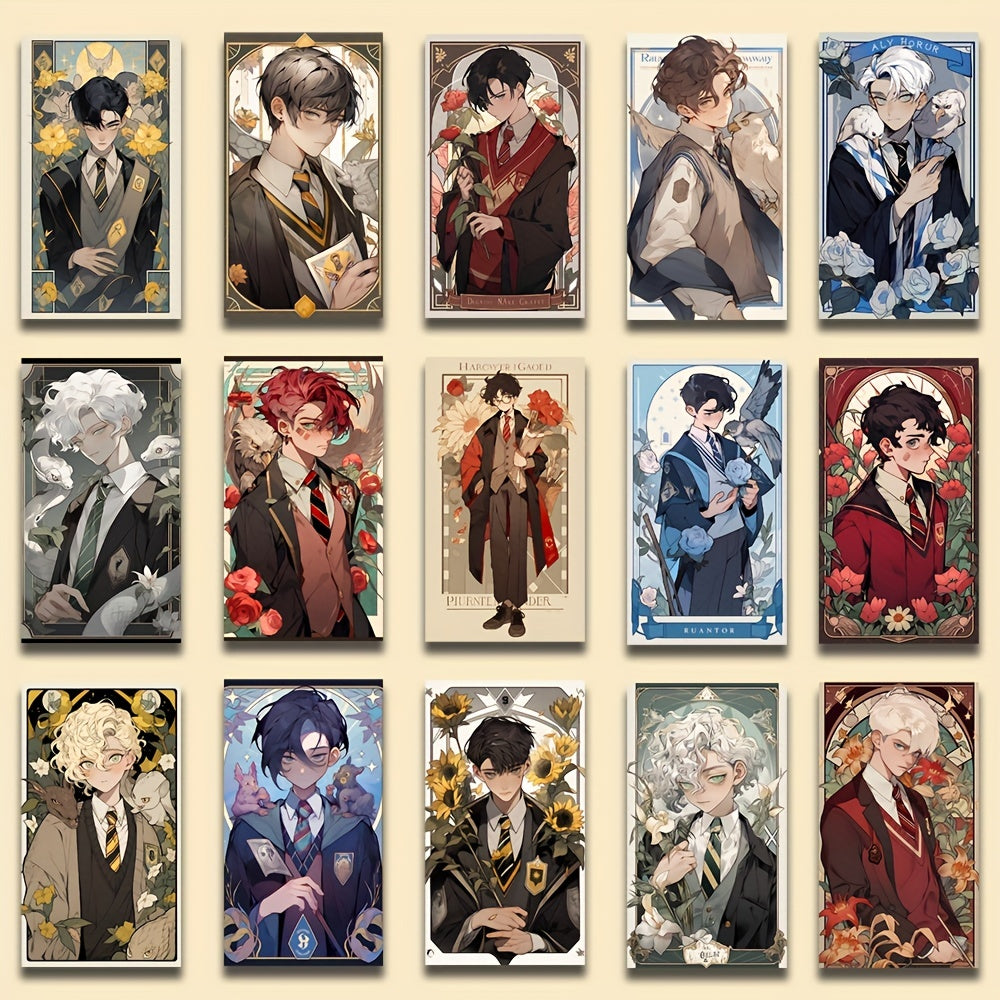 48pcs Anime Cartoon Stickers Pack for Laptop Luggage Bike Notebook Decoration