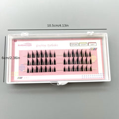 Mikiwi Manga Anime False Eyelashes Cluster Individual Lashes Extensions