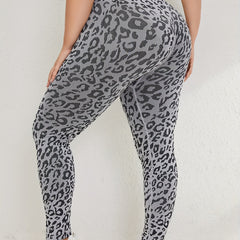 Leopard Print High Rise Leggings