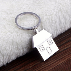 House Shaped Keychain Keyring Bag Pendant Gift For Both Men and Women