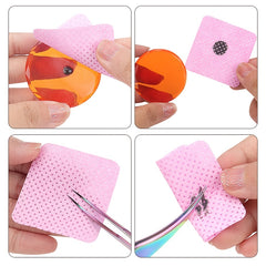 Lint Nail Polish Remover Wipes - Gentle & Effective Cleaning Pads