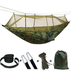 Portable Camping Hammock with Mosquito Protection