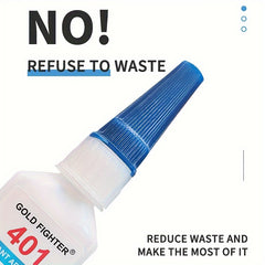 Strong Adhesive 401 Quick Dry Glue For Metal Plastic Wood Rubber