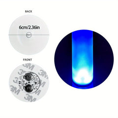 LED Coaster Flashing Light Up Pad for Bottle Wine Glass