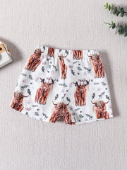 Boys Cotton Baseball Drawstring Shorts Comfy Short Pant For Kids