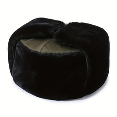 Men's Winter Trapper Hat Ear Protection Ski Windproof Warm with Ear Flaps