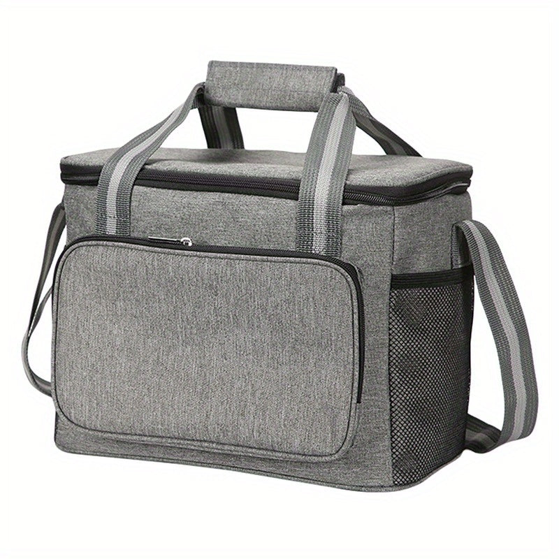 Large Capacity Picnic Insulation Bag Portable Lunch Bag Thickened Oxford Cloth