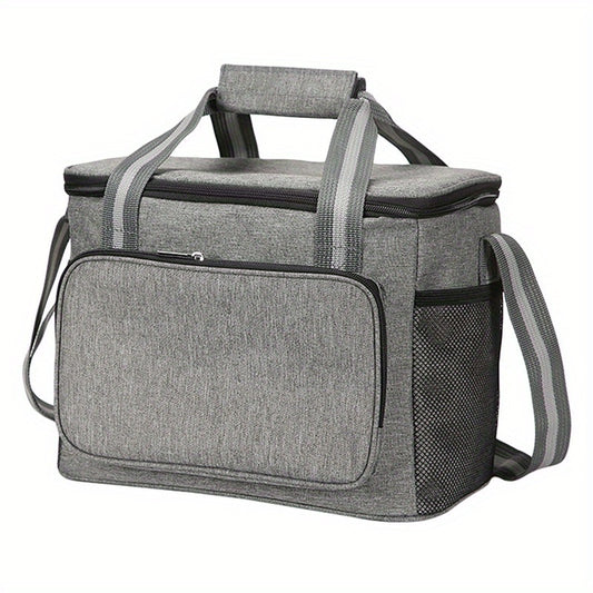 Large Capacity Picnic Insulation Bag Portable Lunch Bag Thickened Oxford Cloth