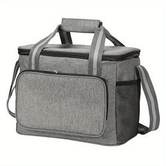 Large Capacity Picnic Insulation Bag Portable Lunch Bag Thickened Oxford Cloth