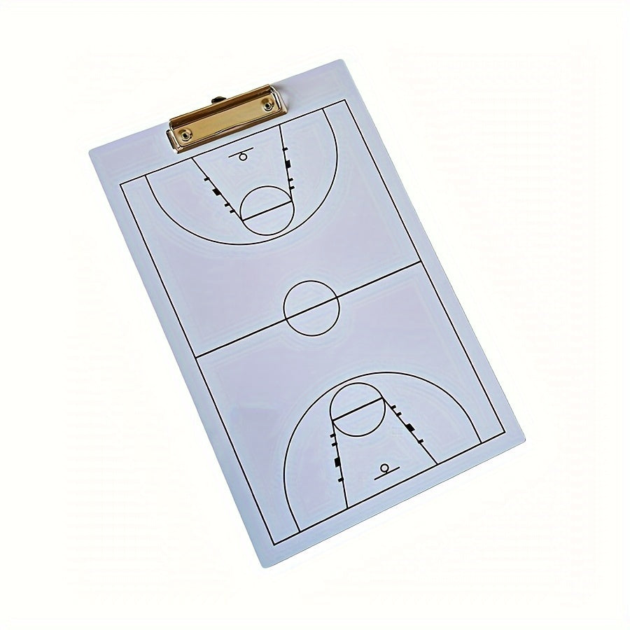 Erasable Basketball Demonstration Board - Coaching Clipboard