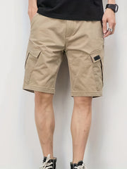 Men's Casual Pocket Cargo Shorts for Summer Outdoor Activities