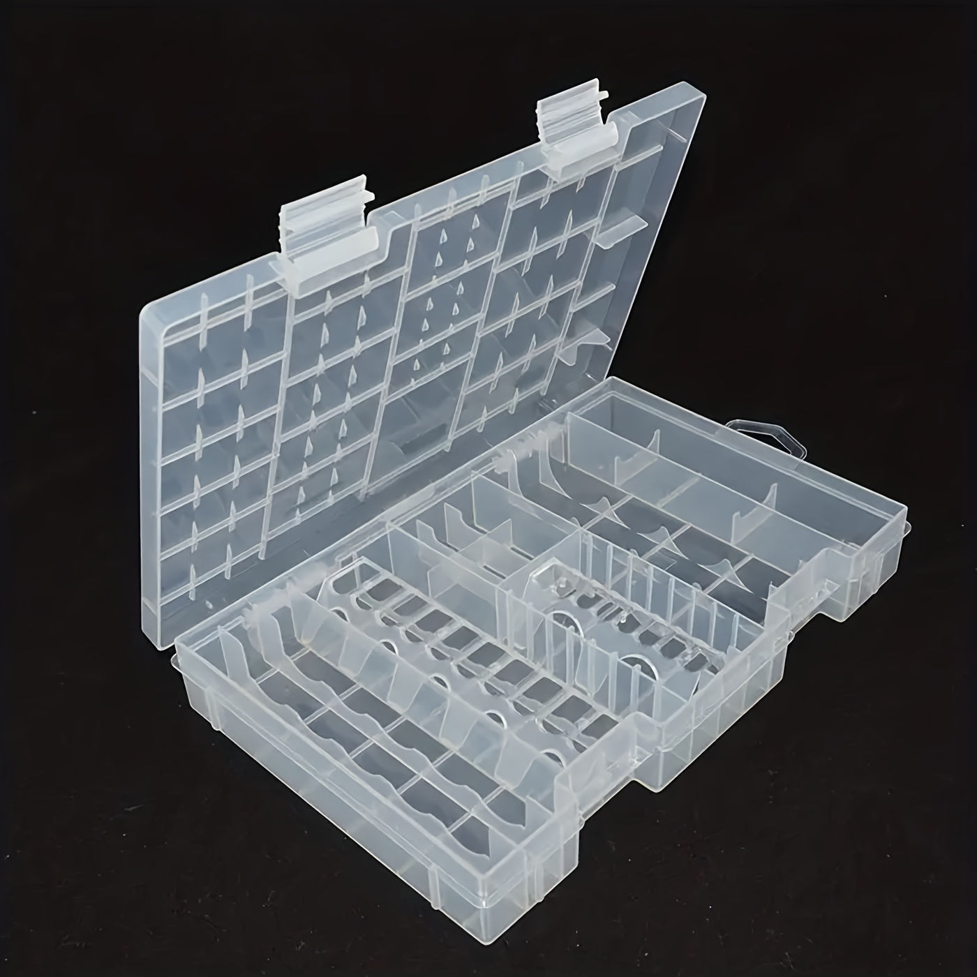 1pc Organizer Storage Case For AA AAA C D 9V Portable Protection Storage Box