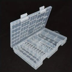 1pc Organizer Storage Case For AA AAA C D 9V Portable Protection Storage Box