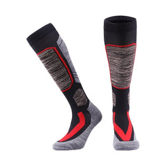 Men's Thermal Ski Socks - Stay Warm & Shockproof for Winter Outdoors