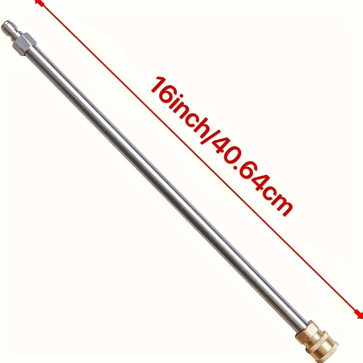High Pressure Lance Washer Gun Extension Wand 2 54 10 Quick Connect