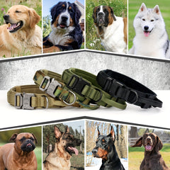 Taglory Strong Tactical Dog Collar with Handle