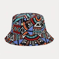 Boho Double-sided Fisherman Hat for Vacation