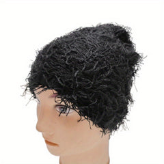 Street Knit Hat Tassel Balaclava Ski Mask For Couple