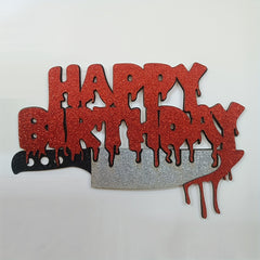 Halloween Horror Cake Insert