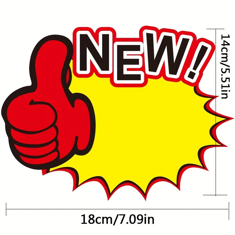 10pcs Hanging Signs for Promotional Labels in Stores