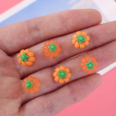 3D Pumpkin DIY Accessories Machine Shell Earrings Nail Stickers