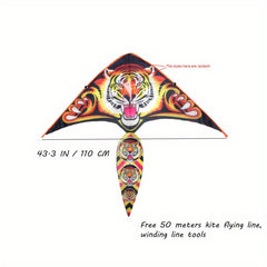 Animal Head Kite Cartoon Happy Face Kite Outdoor Activities