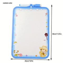 Children's Whiteboard Household Teaching Blackboard Plastic Drawing Board