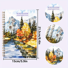 Budget Planner Notepad Expense Tracker Notebook Finance Planner
