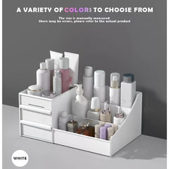 Large Capacity Cosmetic Storage Box Adjustable Jewelry Drawers