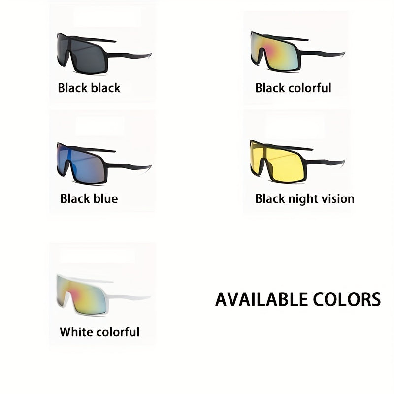 Men's Wrap Around Plus Size Sunglasses UV Protection