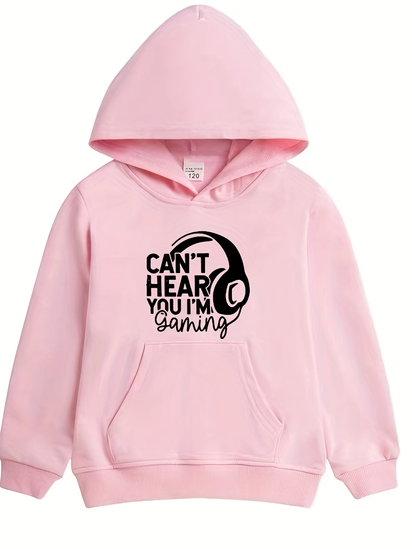 Kids Gaming Letter Print Hoodie Spring Fall Boys Sweatshirt