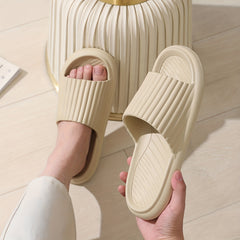 Men's Lightweight Slippers Open Toe for Summer