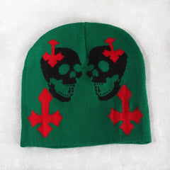 Y2k Winter Knitted Beanies Hat For Men Women