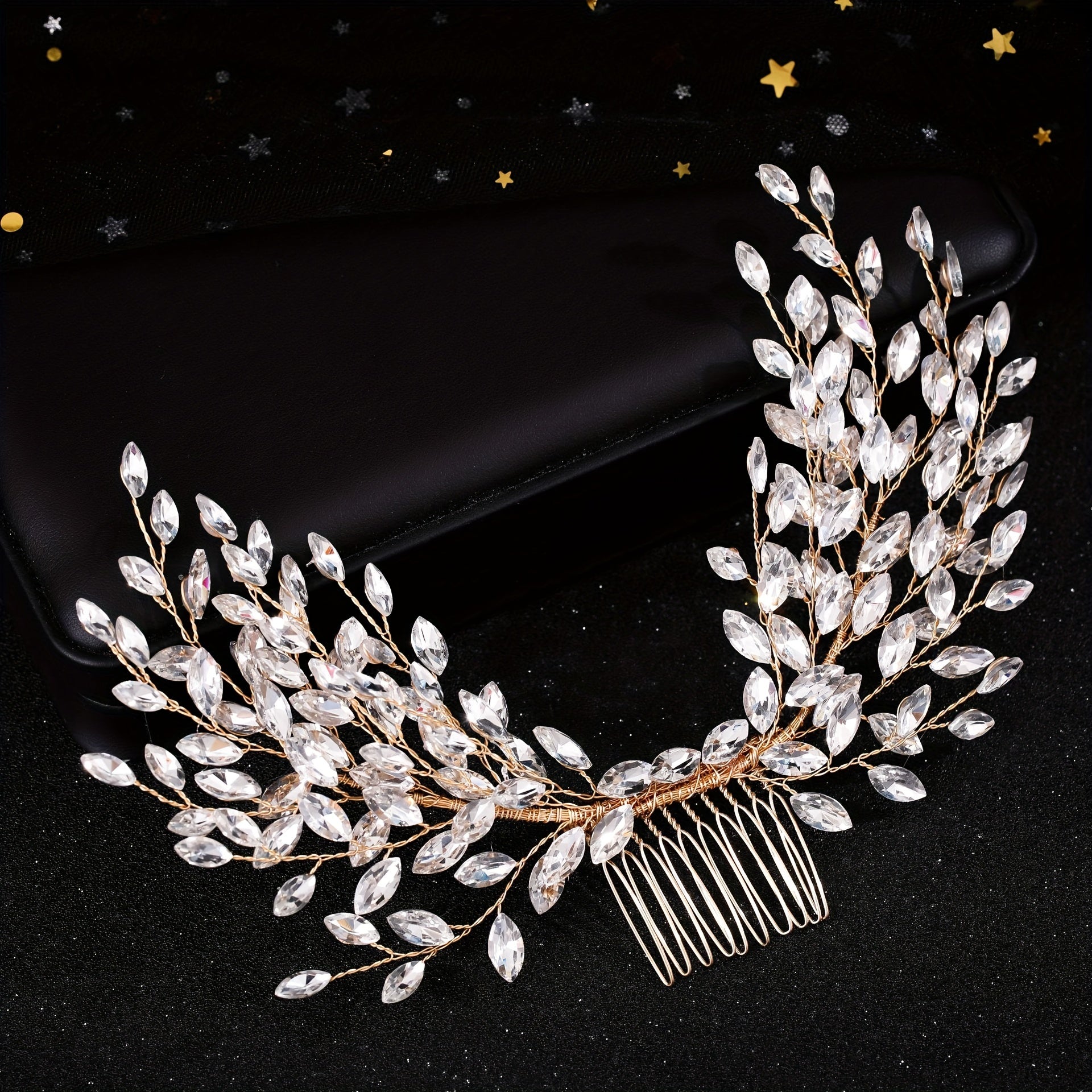 Crystal Hair Comb Bridal Jewelry Wedding Hair Accessories