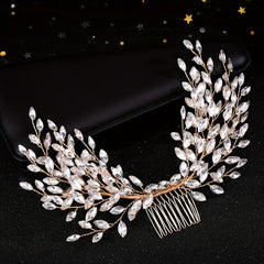 Crystal Hair Comb Bridal Jewelry Wedding Hair Accessories