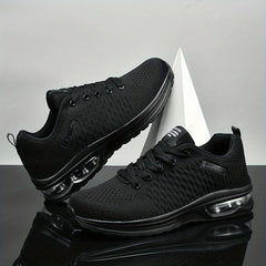 Men's Lace-up Sneakers Athletic Shoes Air Cushion Shock-absorbing Breathable