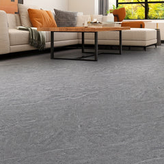 Retro Gray Cement Grain Crack Floor Sticker Anti Slip Waterproof