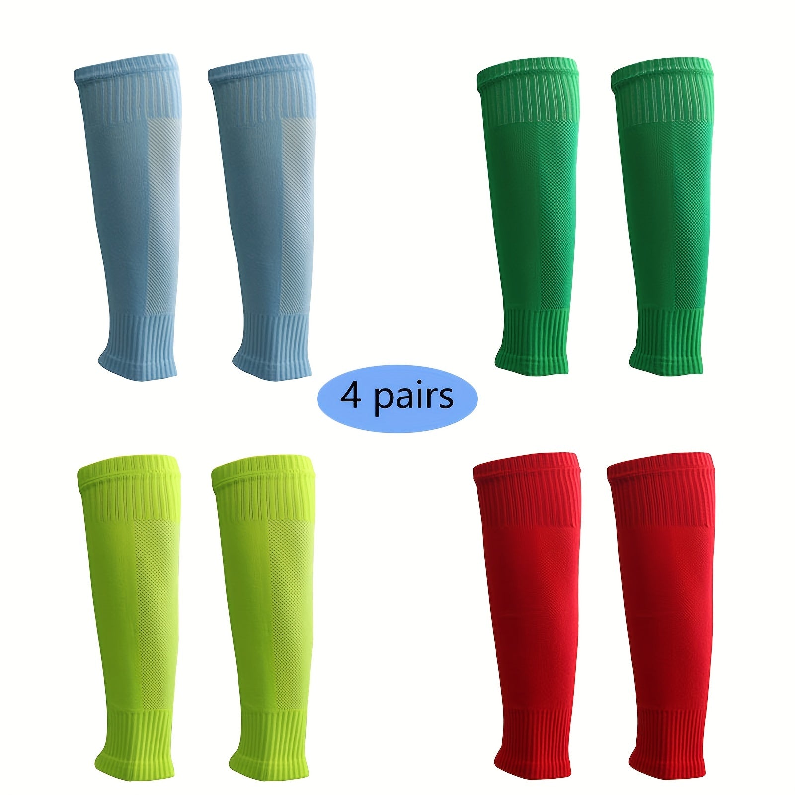 Professional Football Sock Adult Long Tube High Elastic Leg Protector Sock