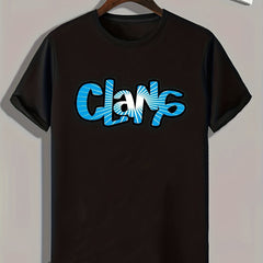 Men's Graphic Print T-shirt Casual Comfy Tees For Summer