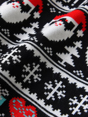 Christmas Santa Boys Knitted Sweatshirt