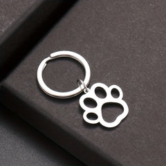 Cartoon Dog Paw Keychain - Stylish Accessory for Bags and Keys